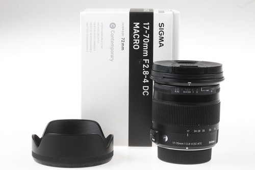 Sigma 70mm 4 - 17-70mm, f/2,8-4,0
