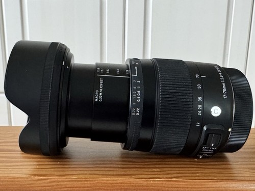 Sigma 70mm 4 - 17-70mm, dc