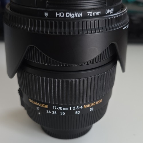 Sigma 70mm 8 - 17-70mm, f/2.8-4