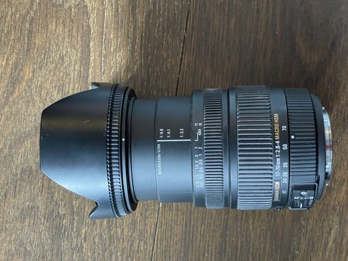 Sigma 8 4 dc - mm, f2.8-4