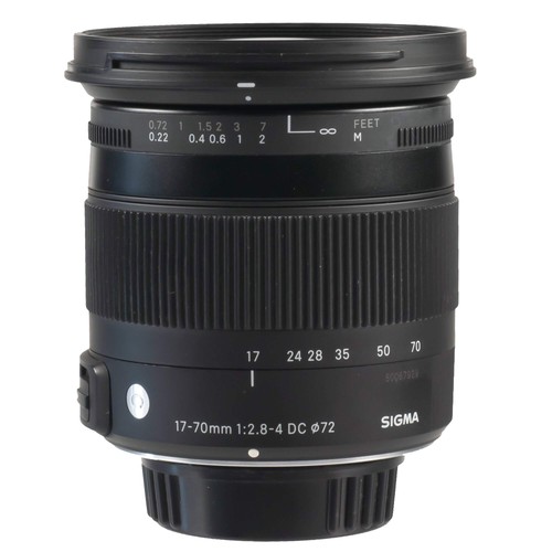 Sigma 4 0 dc - 17-70/2.8-4.0, nikon