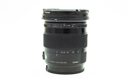 Sigma 70mm 4 - 17-70mm, f2.8-4